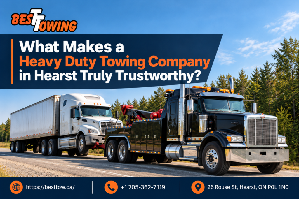 What Makes a Heavy Duty Towing Company in Hearst Truly Trustworthy?